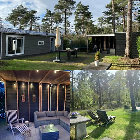 Chalet De Bosrand 404, Unieke Rustige Plek Met Veel Privacy Aan De Bosrand Op De Veluwe Beekbergen